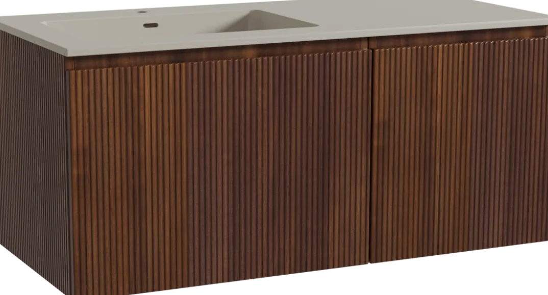 Storke Ribs badkamermeubel met Diva wastafel