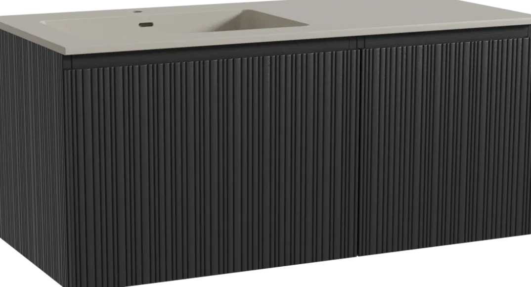 Storke Ribs badkamermeubel met Diva wastafel