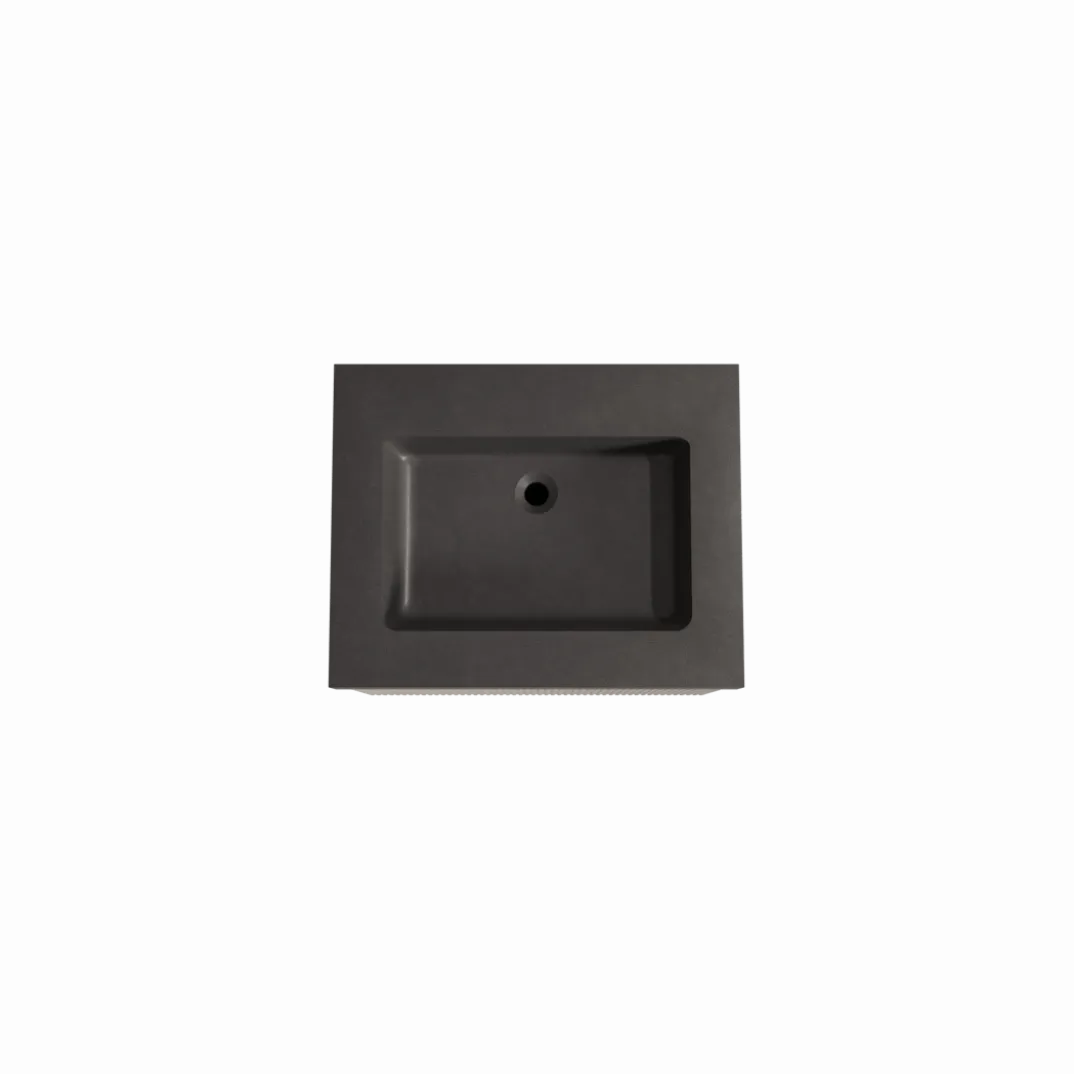 Storke Ribs badkamermeubel met Scuro High wastafel