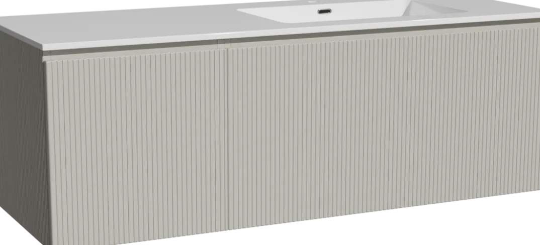 Storke Ribs badkamermeubel met Diva wastafel