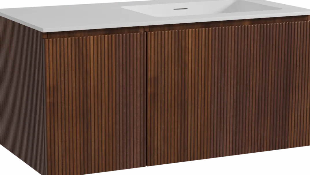 Storke Ribs badkamermeubel met Mata wastafel
