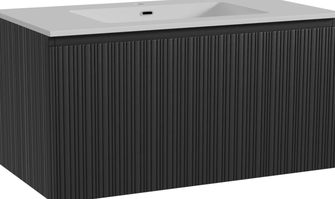 Storke Ribs badkamermeubel met Diva wastafel