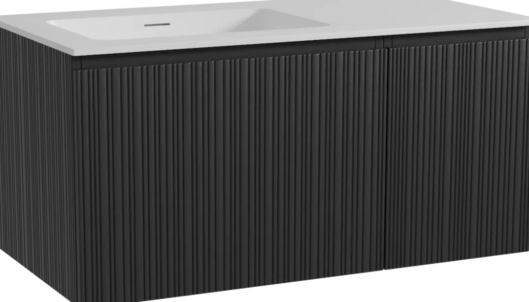 Storke Ribs badkamermeubel met Mata wastafel