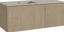 Storke Ribs badkamermeubel met Diva wastafel