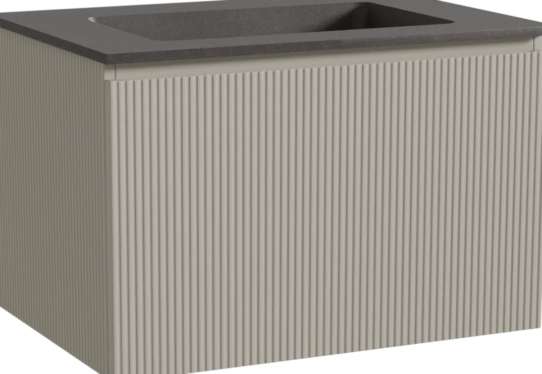 Storke Ribs badkamermeubel met Scuro wastafel