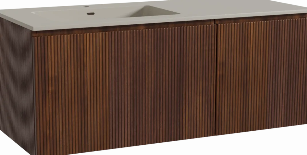 Storke Ribs badkamermeubel met Diva wastafel