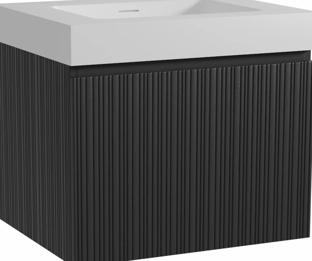 Storke Ribs badkamermeubel met Mata High wastafel
