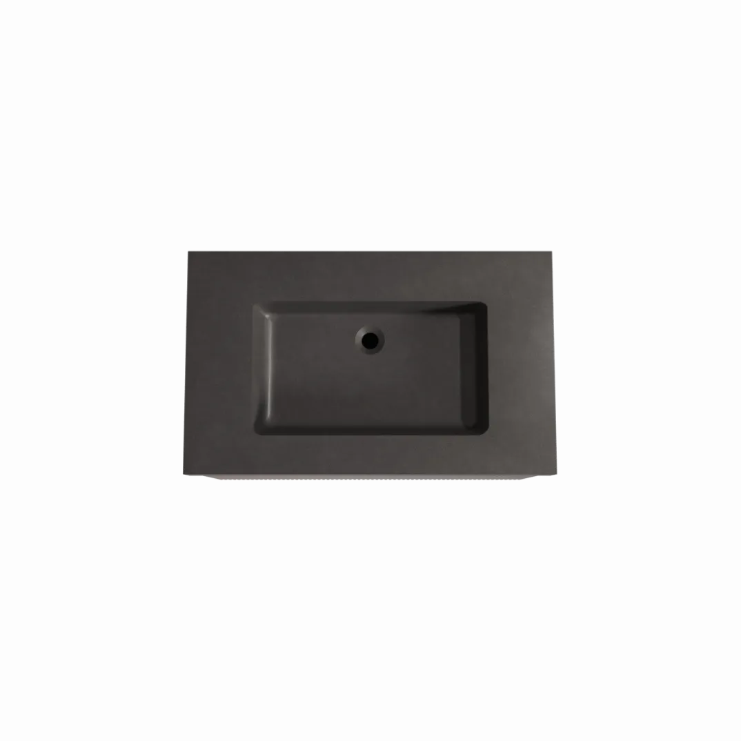 Storke Ribs badkamermeubel met Scuro High wastafel
