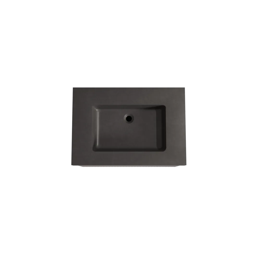 Storke Ribs badkamermeubel met Scuro High wastafel