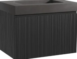 Storke Ribs badkamermeubel met Scuro High wastafel