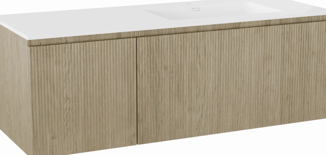Storke Ribs badkamermeubel met Diva wastafel