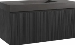 Storke Ribs badkamermeubel met Scuro High wastafel