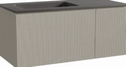 Storke Ribs badkamermeubel met Scuro wastafel