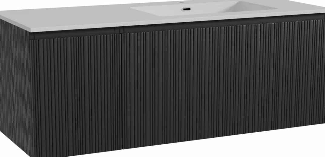 Storke Ribs badkamermeubel met Diva wastafel