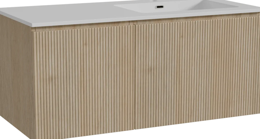 Storke Ribs badkamermeubel met Diva wastafel