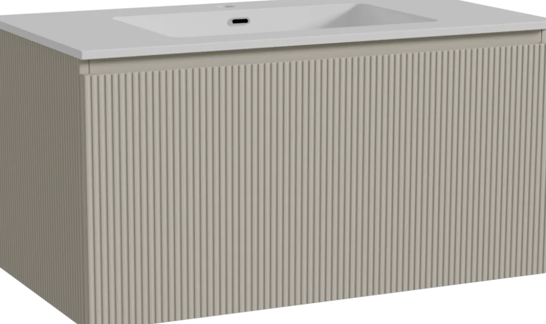 Storke Ribs badkamermeubel met Diva wastafel