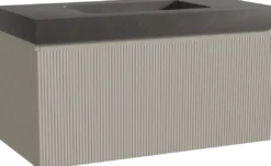 Storke Ribs badkamermeubel met Scuro High wastafel