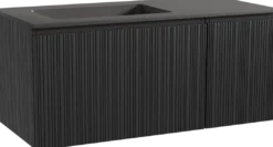 Storke Ribs badkamermeubel met Scuro wastafel
