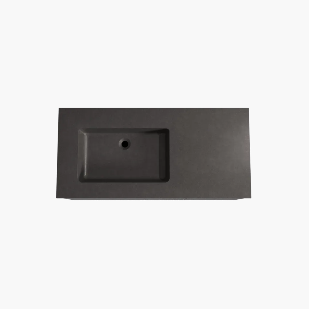 Storke Ribs badkamermeubel met Scuro wastafel
