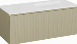 Storke Ribs badkamermeubel met Bilia wastafel