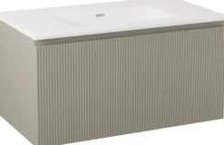 Storke Ribs badkamermeubel met Kera wastafel