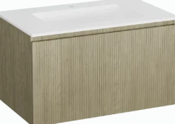 Storke Ribs badkamermeubel met Bilia wastafel