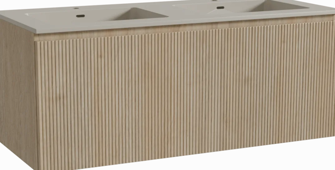 Storke Ribs badkamermeubel met Diva wastafel