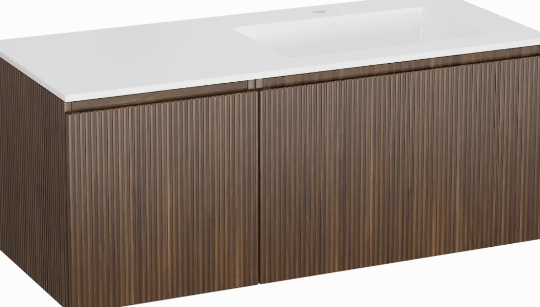 Storke Ribs badkamermeubel met Bilia wastafel
