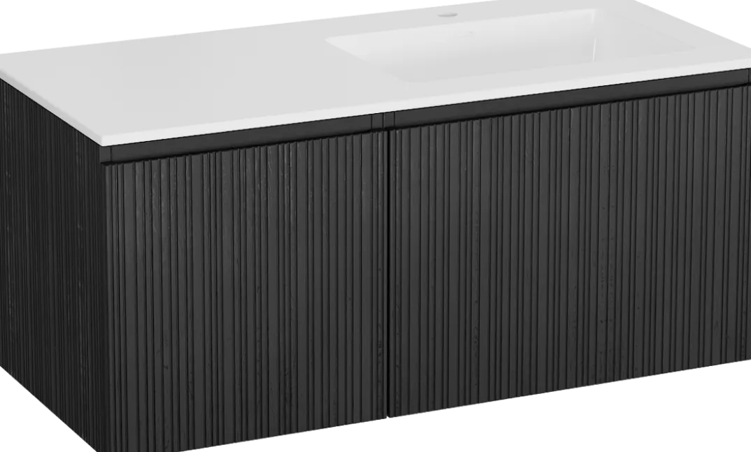 Storke Ribs badkamermeubel met Bilia wastafel
