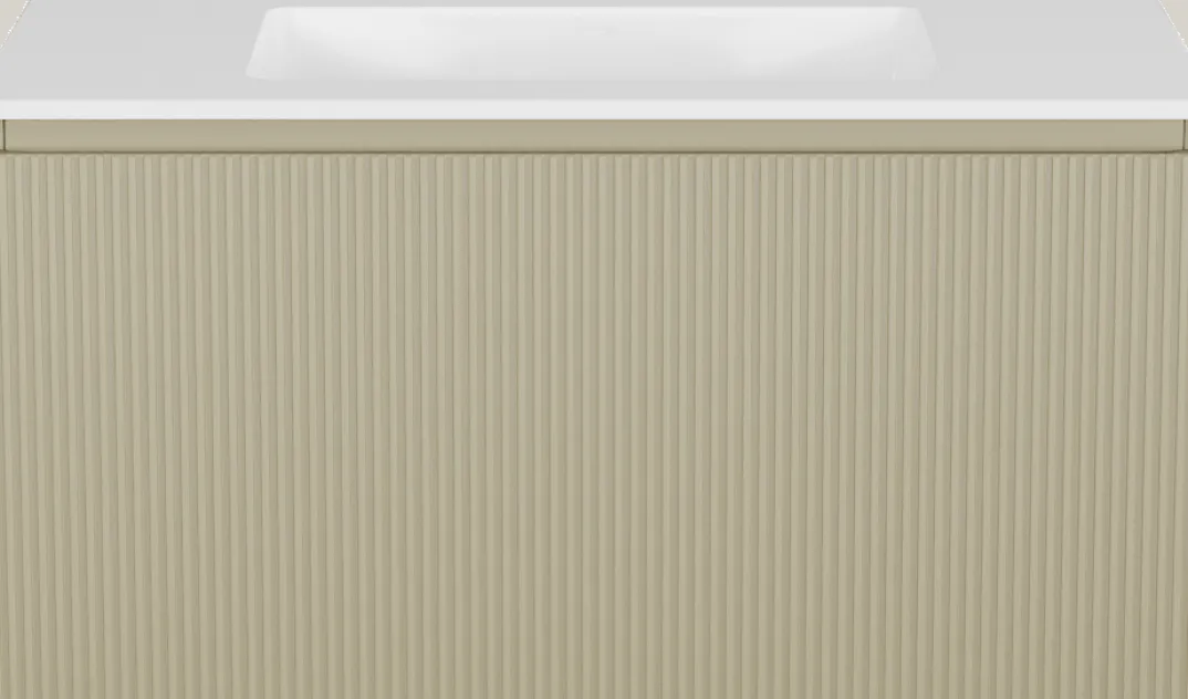 Storke Ribs badkamermeubel met Bilia wastafel
