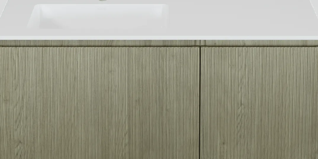 Storke Ribs badkamermeubel met Bilia wastafel