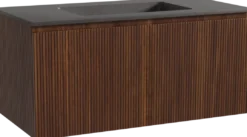 Storke Ribs badkamermeubel met Scuro wastafel