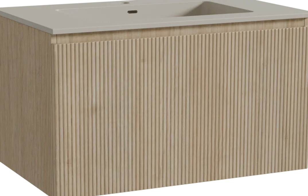 Storke Ribs badkamermeubel met Diva wastafel