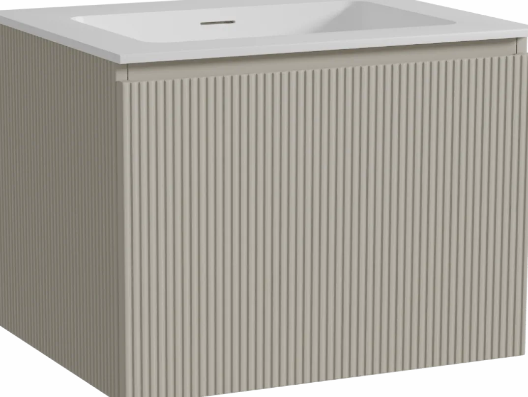 Storke Ribs badkamermeubel met Mata wastafel