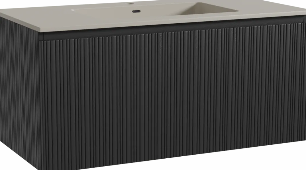 Storke Ribs badkamermeubel met Diva wastafel