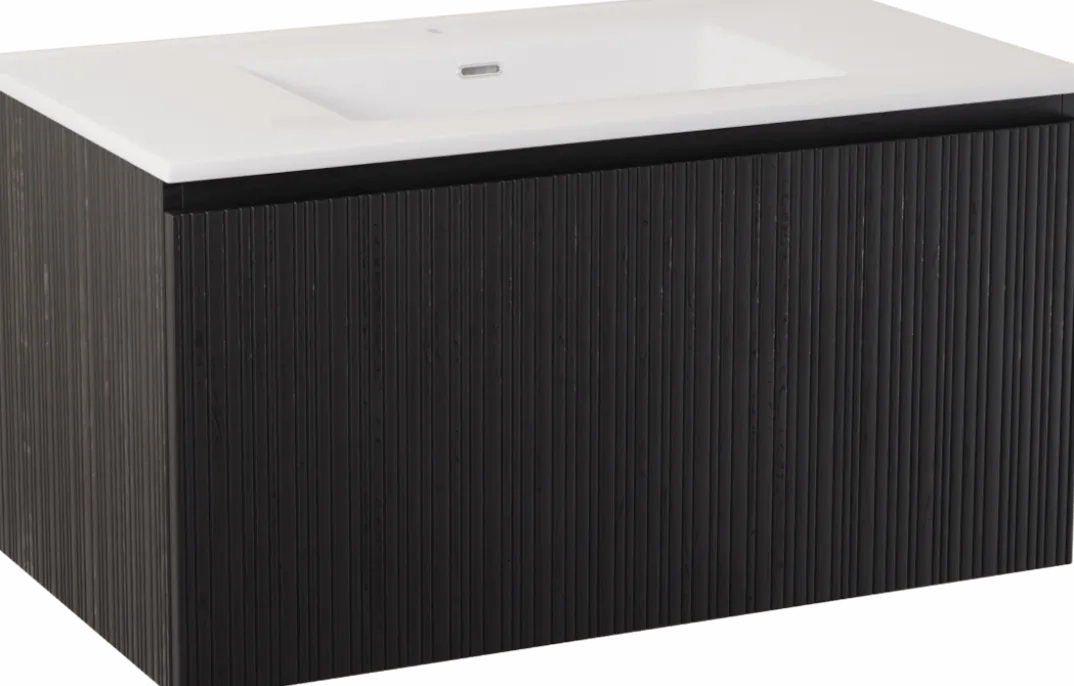 Storke Ribs badkamermeubel met Kera wastafel