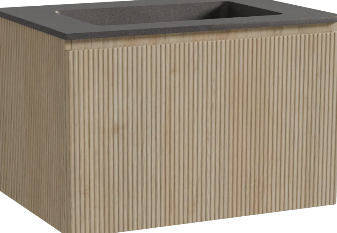 Storke Ribs badkamermeubel met Scuro wastafel