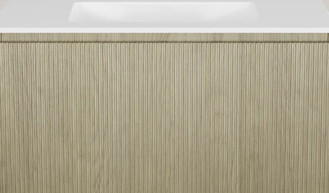 Storke Ribs badkamermeubel met Bilia wastafel