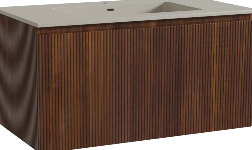 Storke Ribs badkamermeubel met Diva wastafel