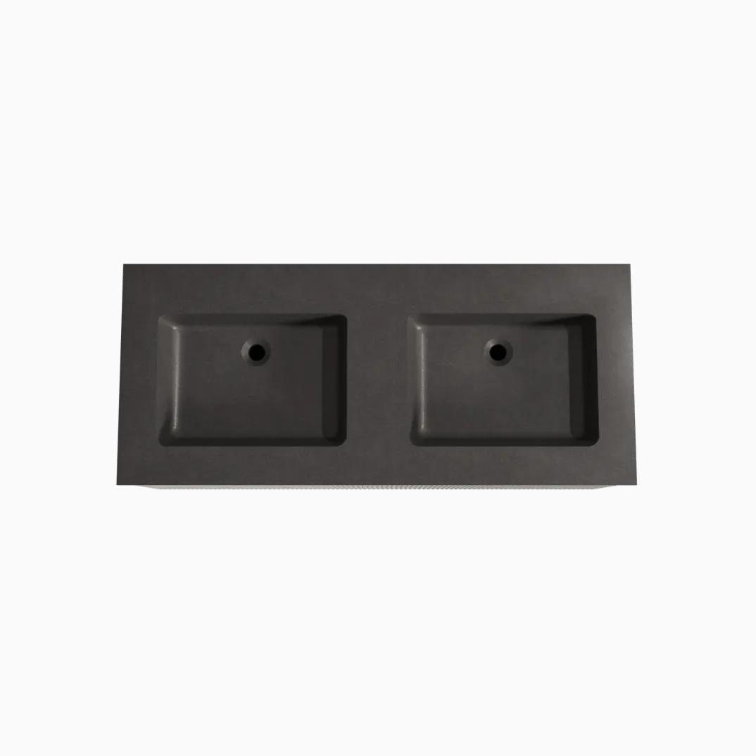 Storke Ribs badkamermeubel met Scuro wastafel