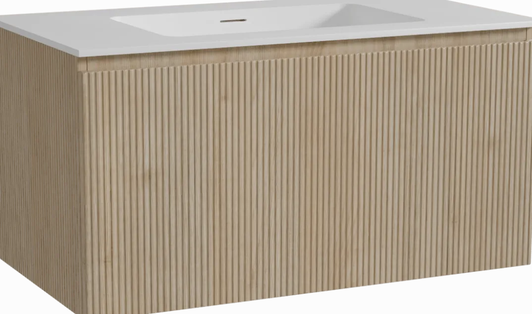 Storke Ribs badkamermeubel met Mata wastafel