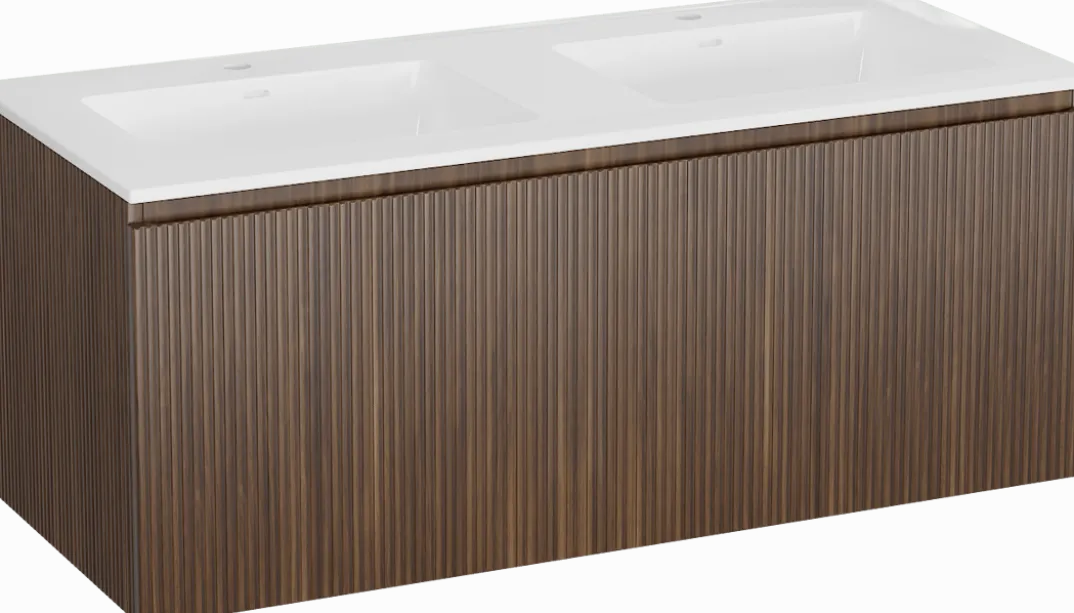 Storke Ribs badkamermeubel met Bilia wastafel