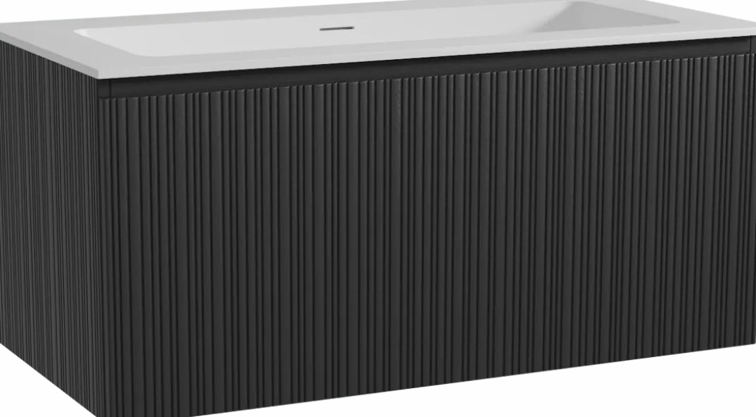 Storke Ribs badkamermeubel met Mata wastafel