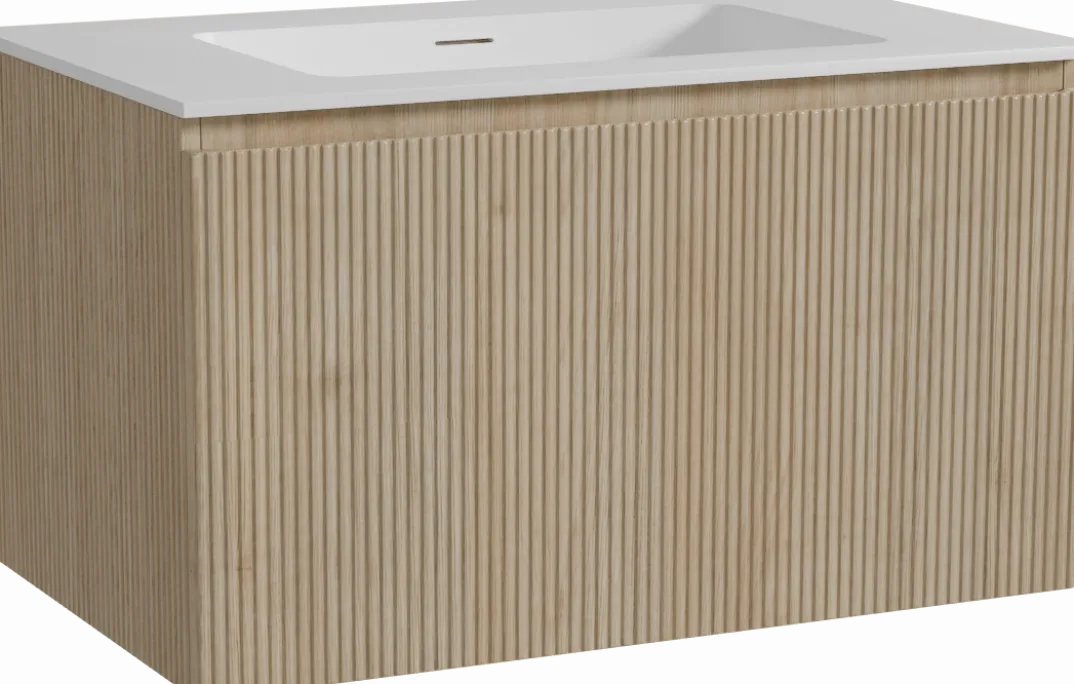 Storke Ribs badkamermeubel met Mata wastafel