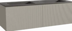 Storke Ribs badkamermeubel met Scuro wastafel