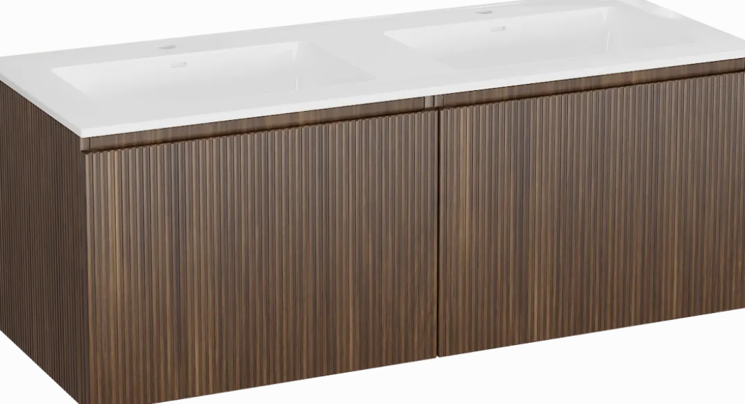 Storke Ribs badkamermeubel met Bilia wastafel