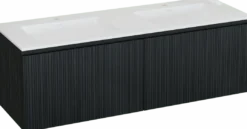 Storke Ribs badkamermeubel met Bilia wastafel