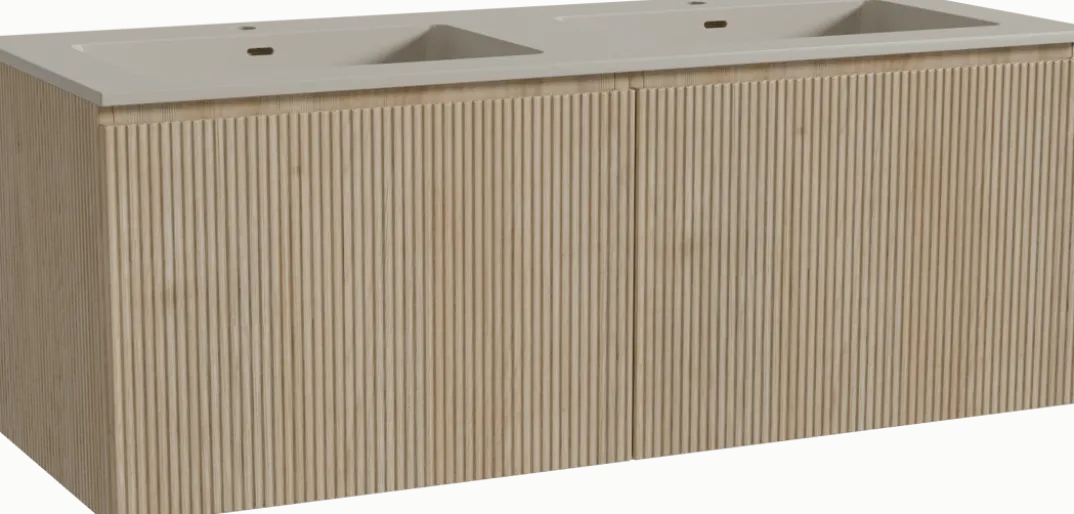 Storke Ribs badkamermeubel met Diva wastafel