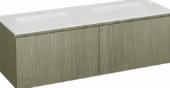 Storke Ribs badkamermeubel met Bilia wastafel