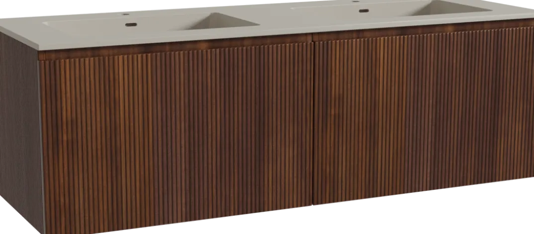 Storke Ribs badkamermeubel met Diva wastafel